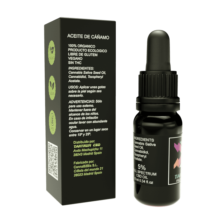 Aceite de CBD 5% Full Spectrum