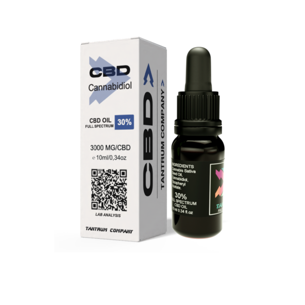 Bote frontal Aceite CBD 30% Tantrum Company