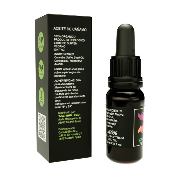 Aceite de CBD 40% Full Spectrum