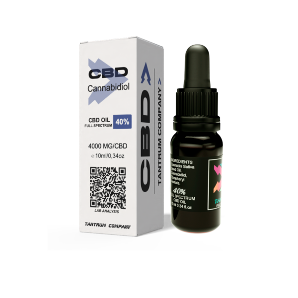 Bote frontal Aceite CBD 40% Tantrum Company