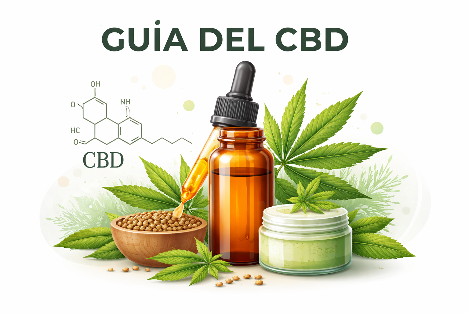 Guía completa del CBD: qué es y cómo funciona el cannabidiol