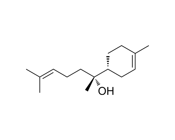 Estructura química del (-)-α-bisabolol